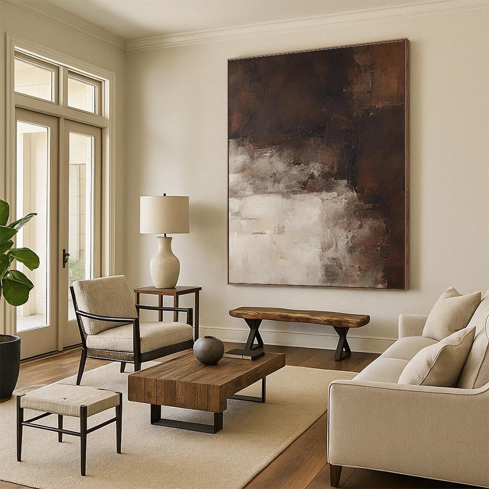 Colossal Custom-Fit Handmade Abstract Art for Living Room & Bedroom DLZ2169