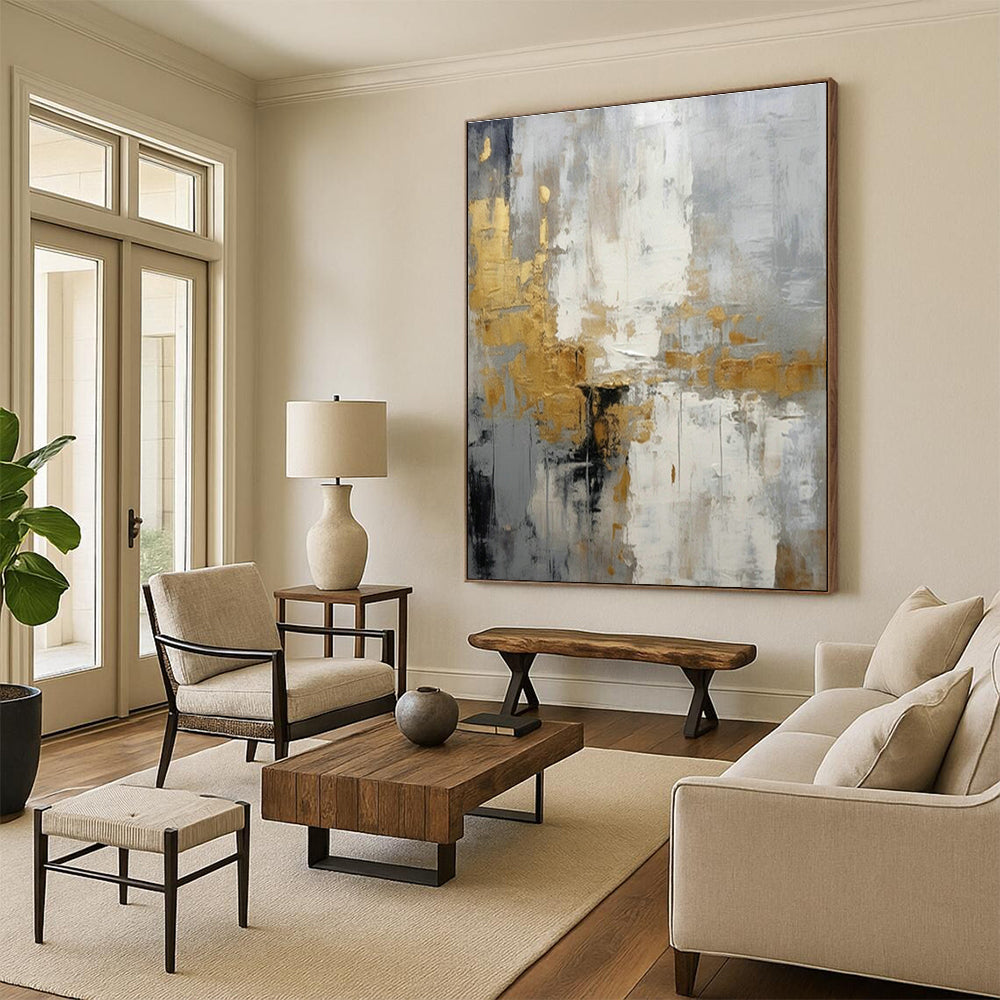 Vastly Oversized Custom Abstract Artwork for Bedroom & Office DLZ1069