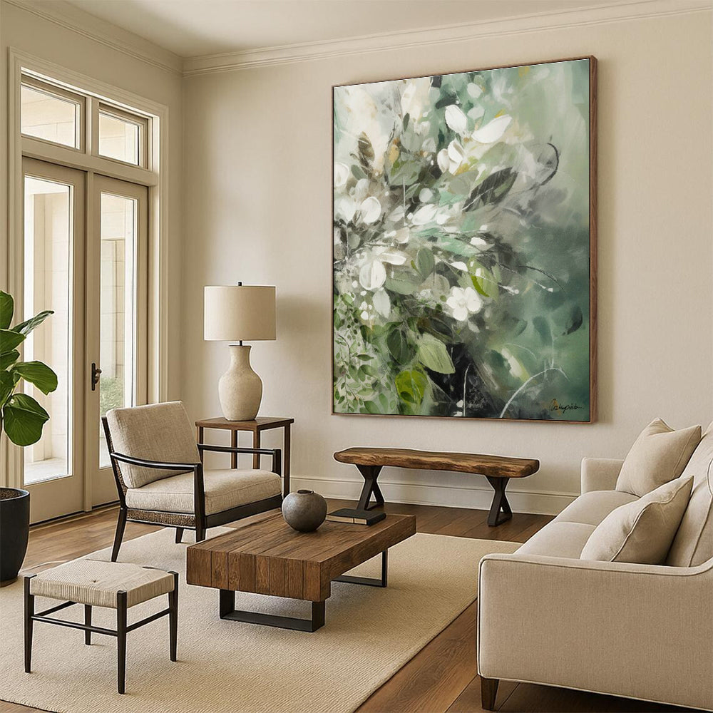 Immense - Sized Personalized Abstract Painting for Bedroom & Office DLZ1093