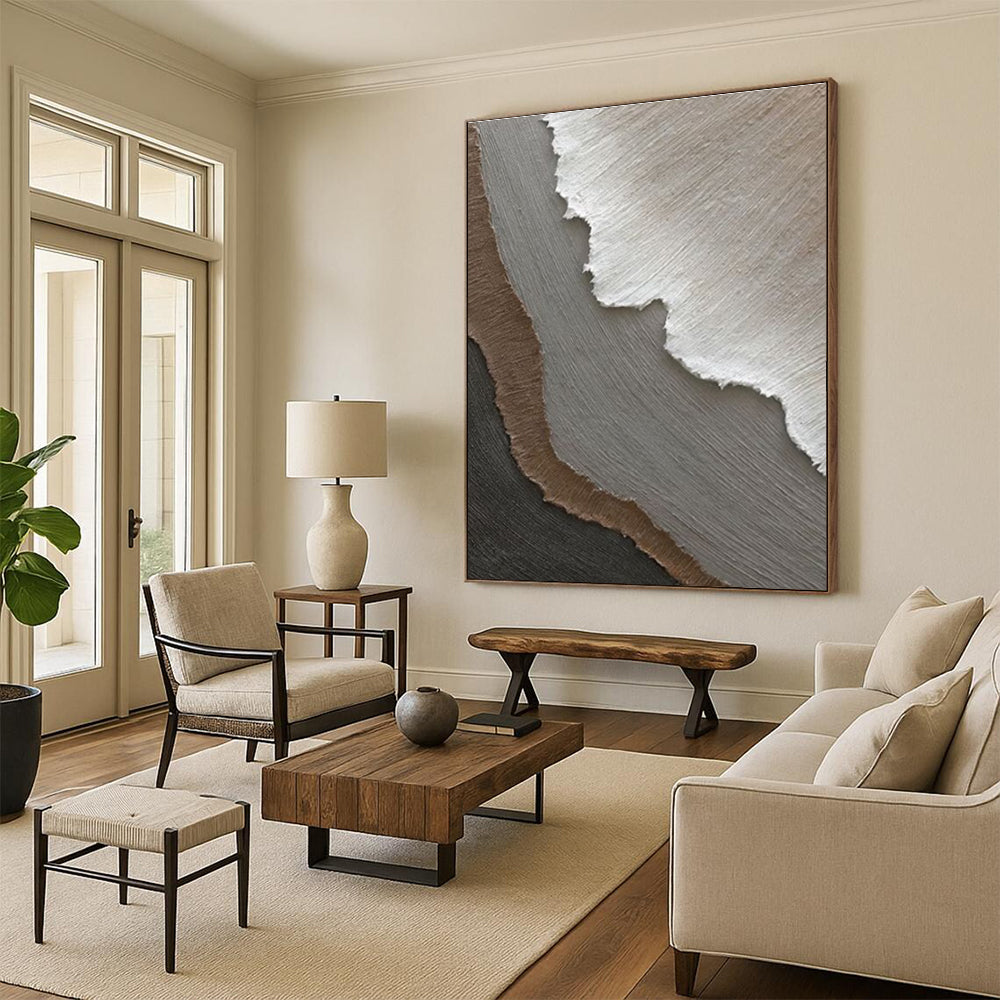 Layered Color Abstract Painting ADGE269