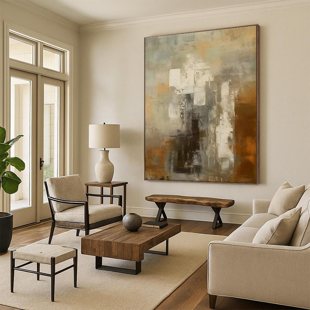 Hand-Painted Abstract Decor for Hallway and Bedroom DLZ1443