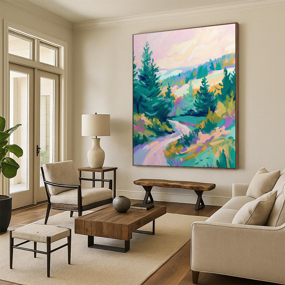 Custom Abstract Canvases for Office and Bedroom DLZ0654