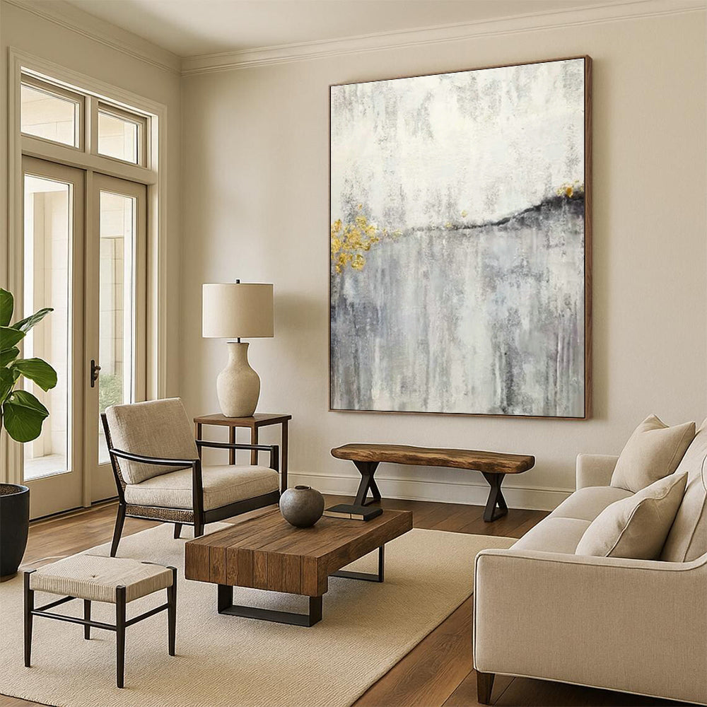 Large Custom Abstract Canvas for Office & Entryway DLZ1180