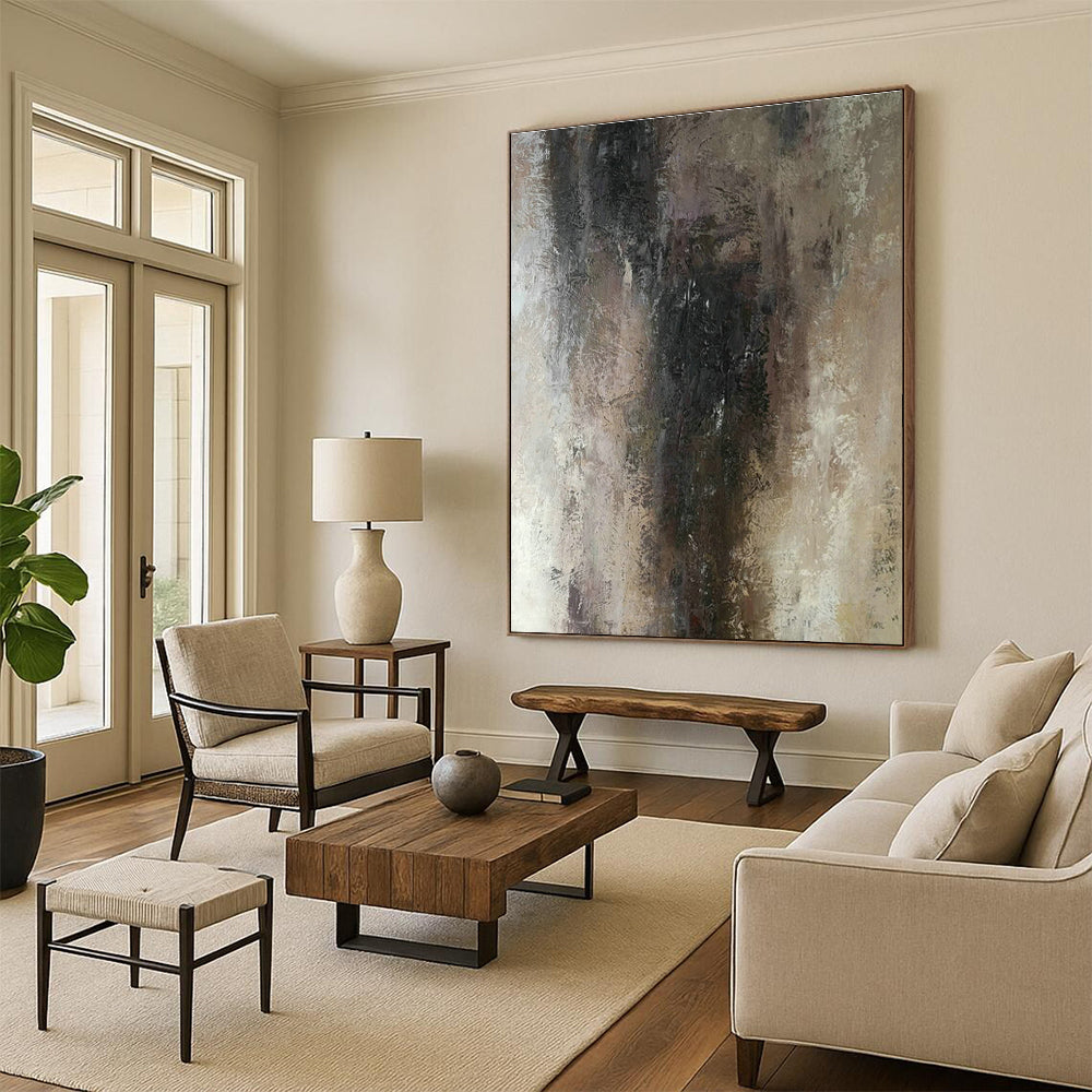 Extra - Large Custom Abstract Art for Hallway & Entryway DLZ0557