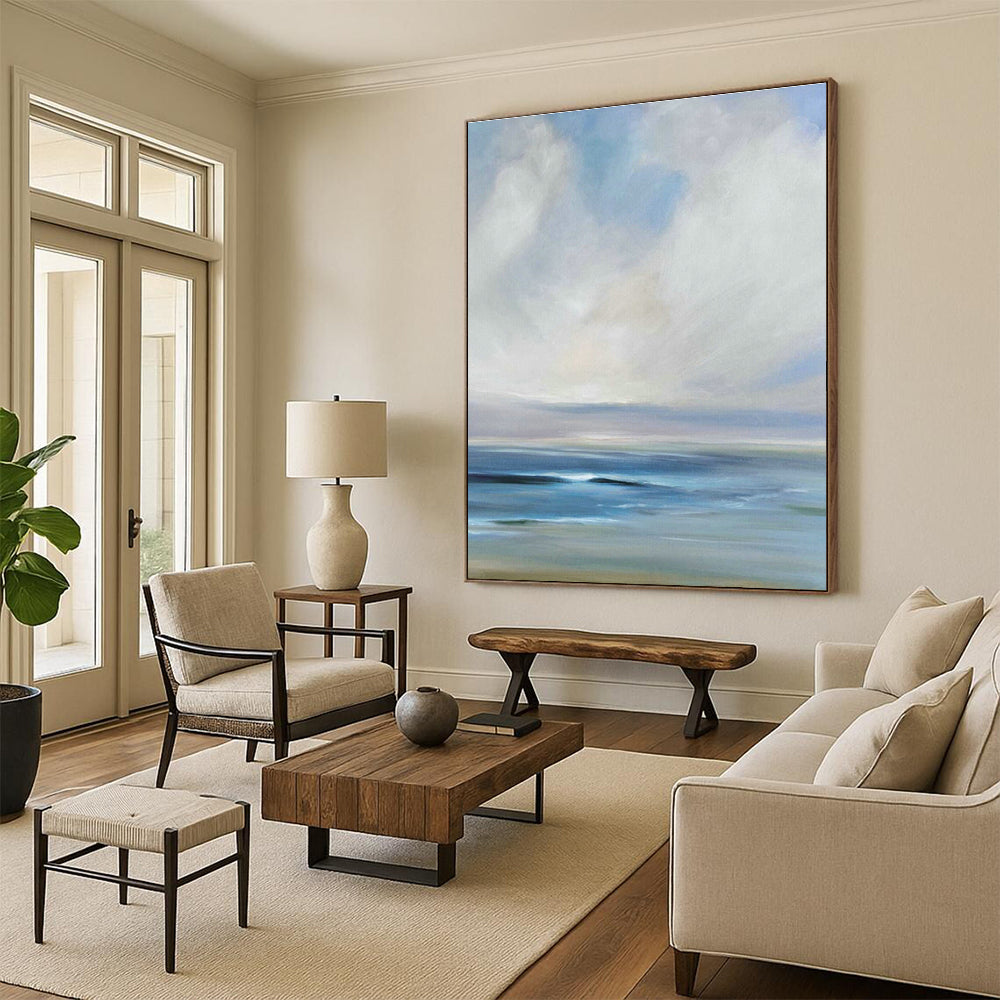 Modern Abstract Hand-Painted Art Painting, a Stylish Decoration for Dining Room and Office DLZ0964