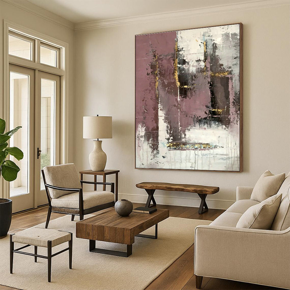 Massive Custom Abstract Canvases for Office & Cottage Living Room DLZ0556