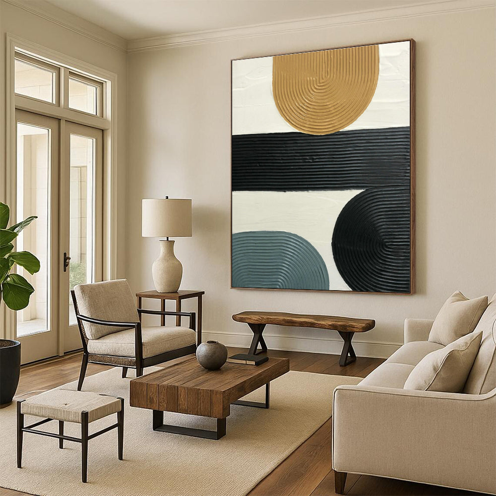 Custom Extra Large Abstract Canvas for Living Room & Dining Room DLZ1184