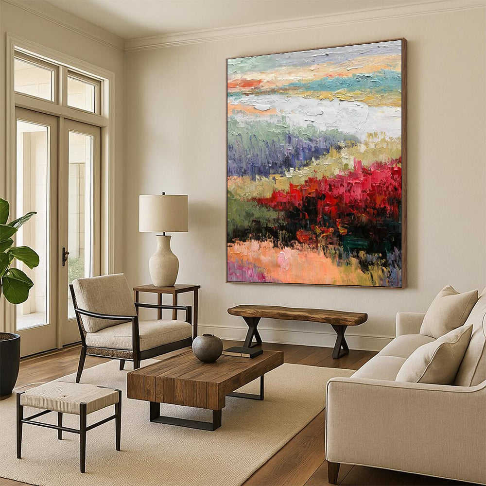 Handmade Oversized Abstract Painting for Office & Hallway DLZ1280