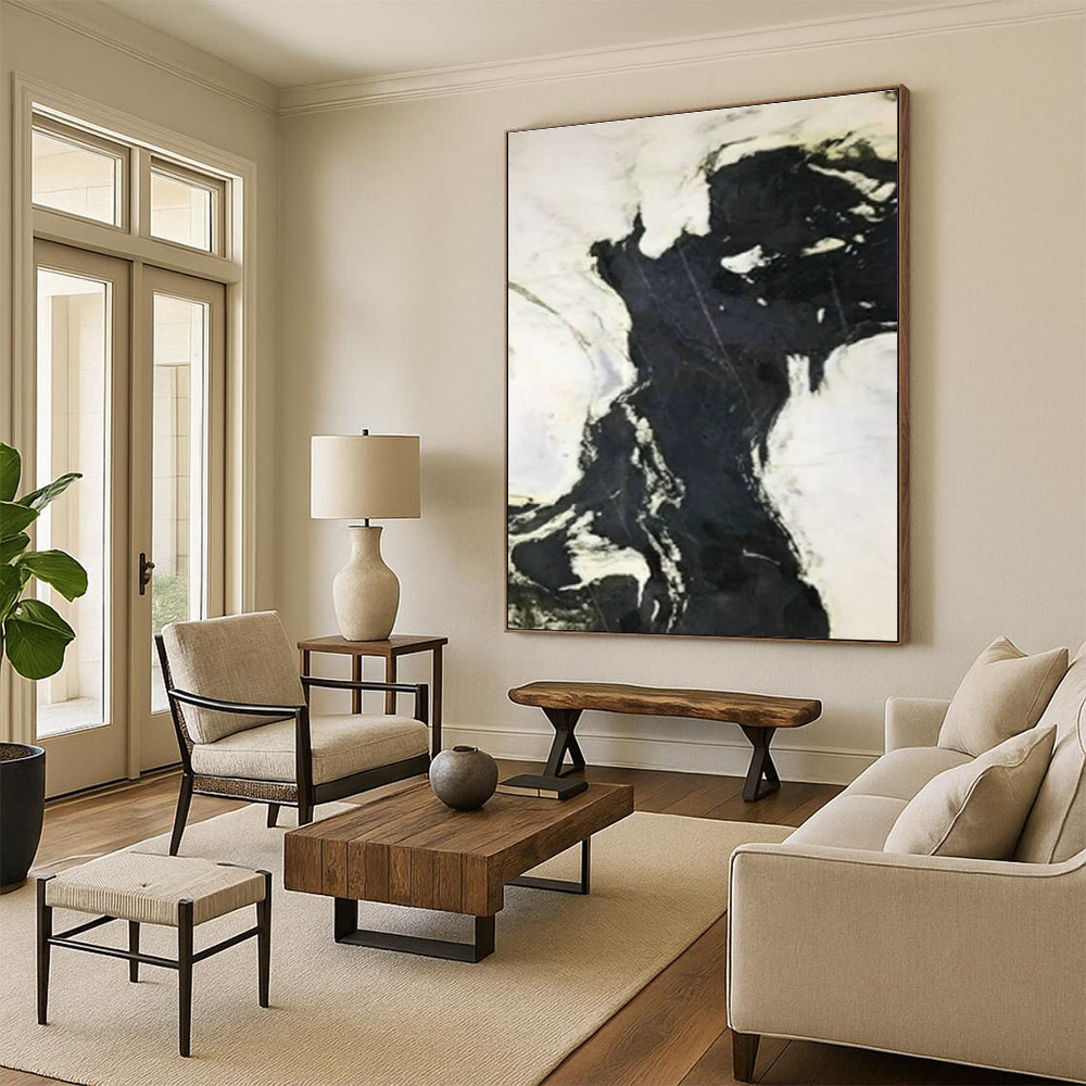 Colossal Personalized Abstract Canvas for Office & Entryway DLZ1053