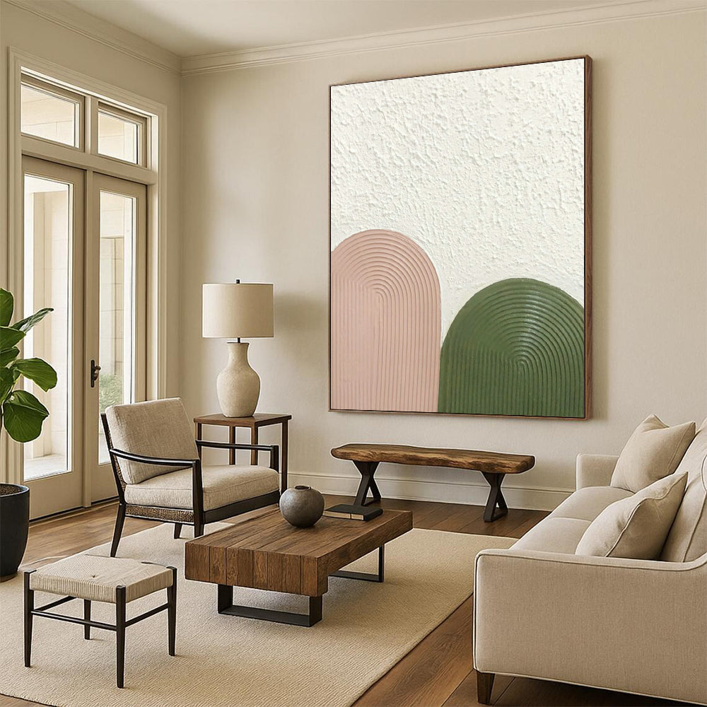 Oversized Custom Abstract Wall Art for Bedroom & Hallway DLZ1182