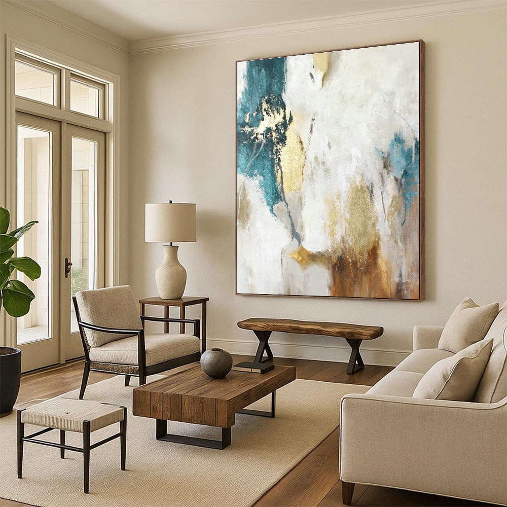 Stupendous Custom Abstract Paintings for Living Room Luxury DLZ0401