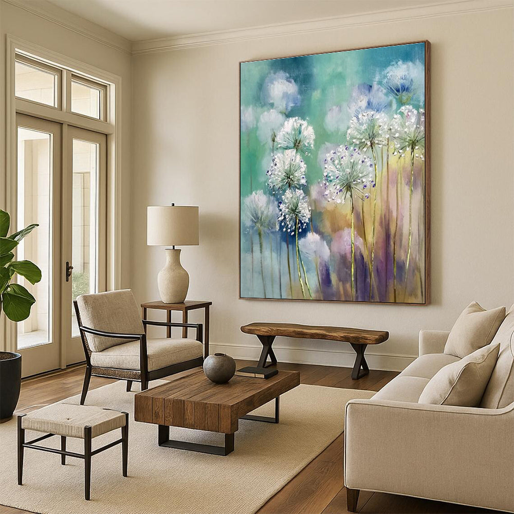 Grand-Sized Bespoke Abstract Wall Hanging for Living Room & Hallway DLZ1039
