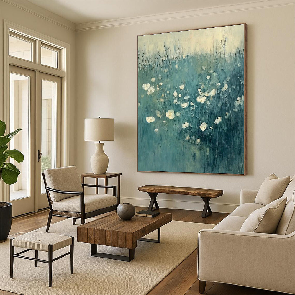 Vast - Scale Custom Abstract Paintings for Living Room Conversations DLZ0425