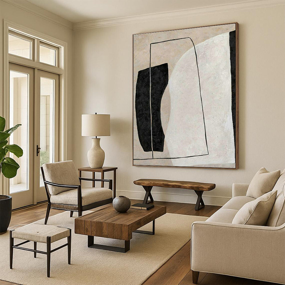 Big Handmade Abstract Painting for Office & Hallway DLZ2027