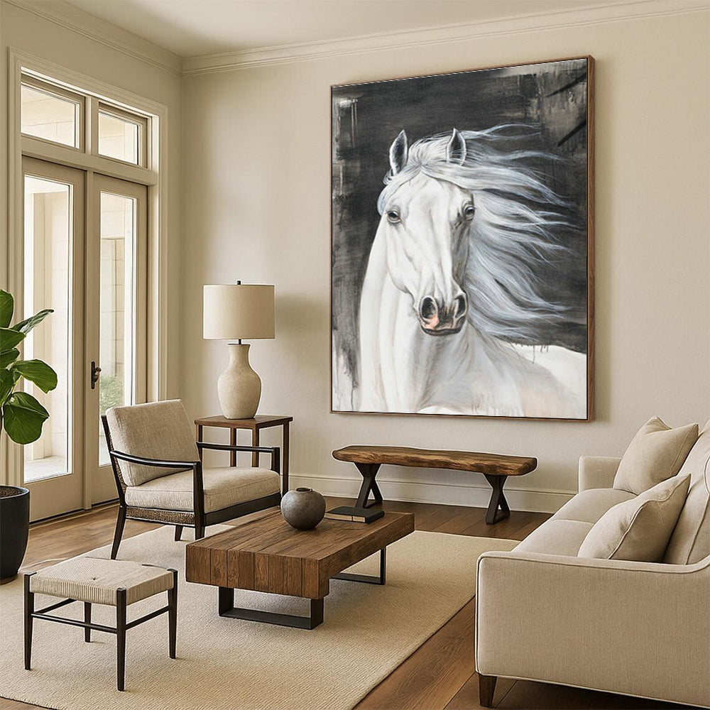Enormous Tailored Hand Painted Abstract Art for Cottage & Office DLZ2229