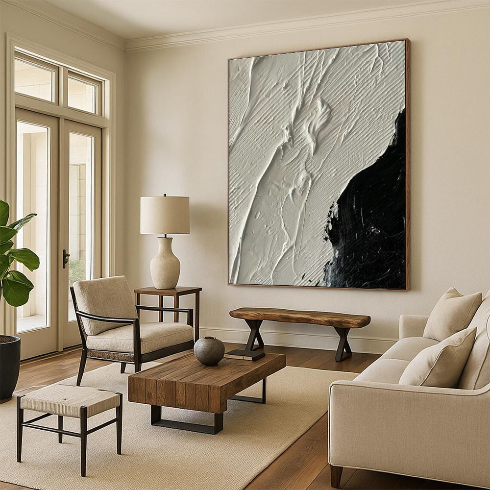 Handmade Abstract Wall Art for Living Room & Cottage Bedroom DLZ1335