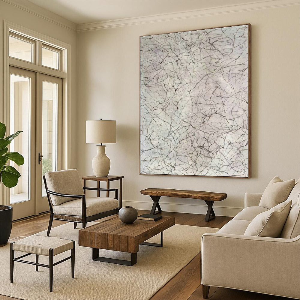 Ultra - Grand, Projection - Mapped Custom Abstract Art for Living Room Entertainment DLZ0484