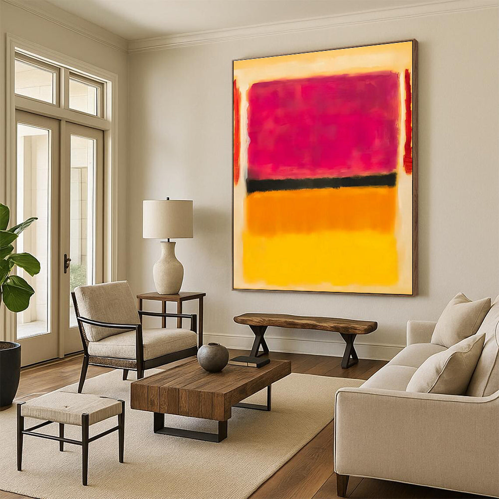 Large Handmade Abstract Canvas for Bedroom & Office DLZ2309