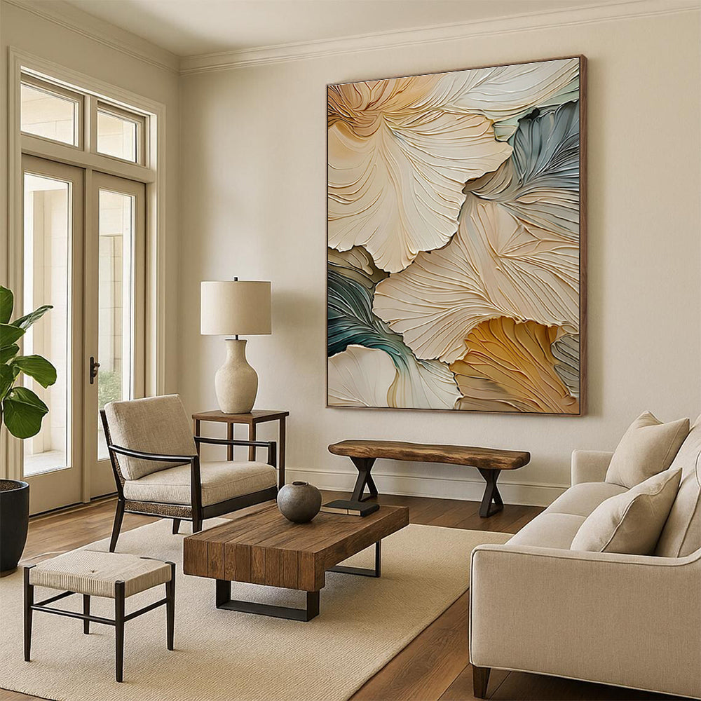 Custom - Blended Handcrafted Abstract Art for Office & Bedroom DLZ1392
