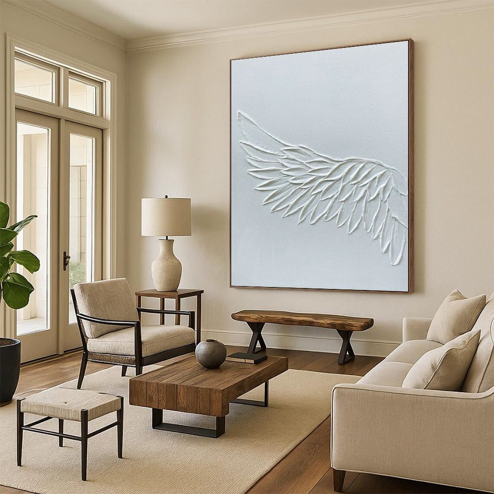 Humongous Custom-Designed Handmade Abstract Wall Decor for Entryway & Cottage DLZ2185