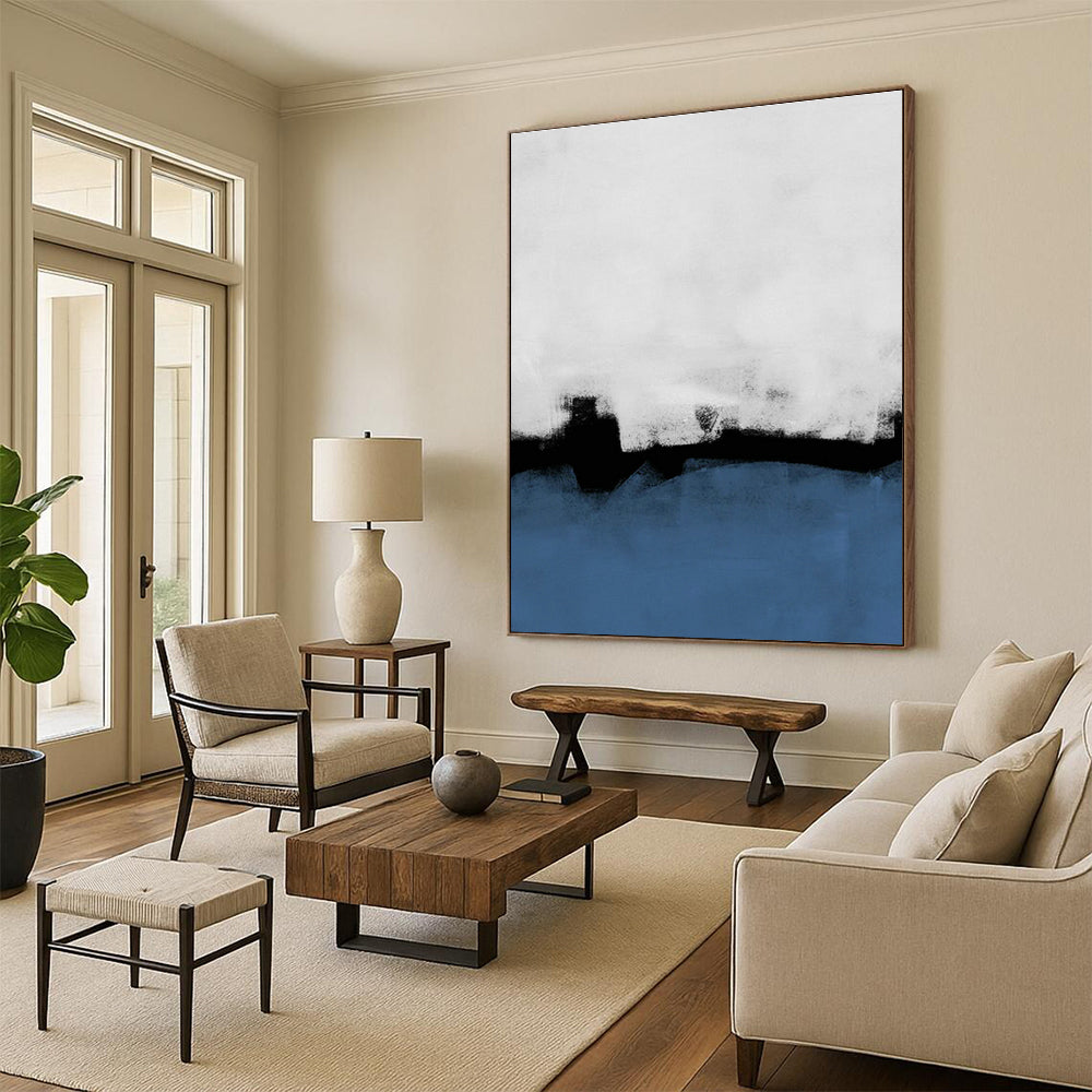 Grand - Sized Custom Abstract Art for Office and Dining Room DLZ0520