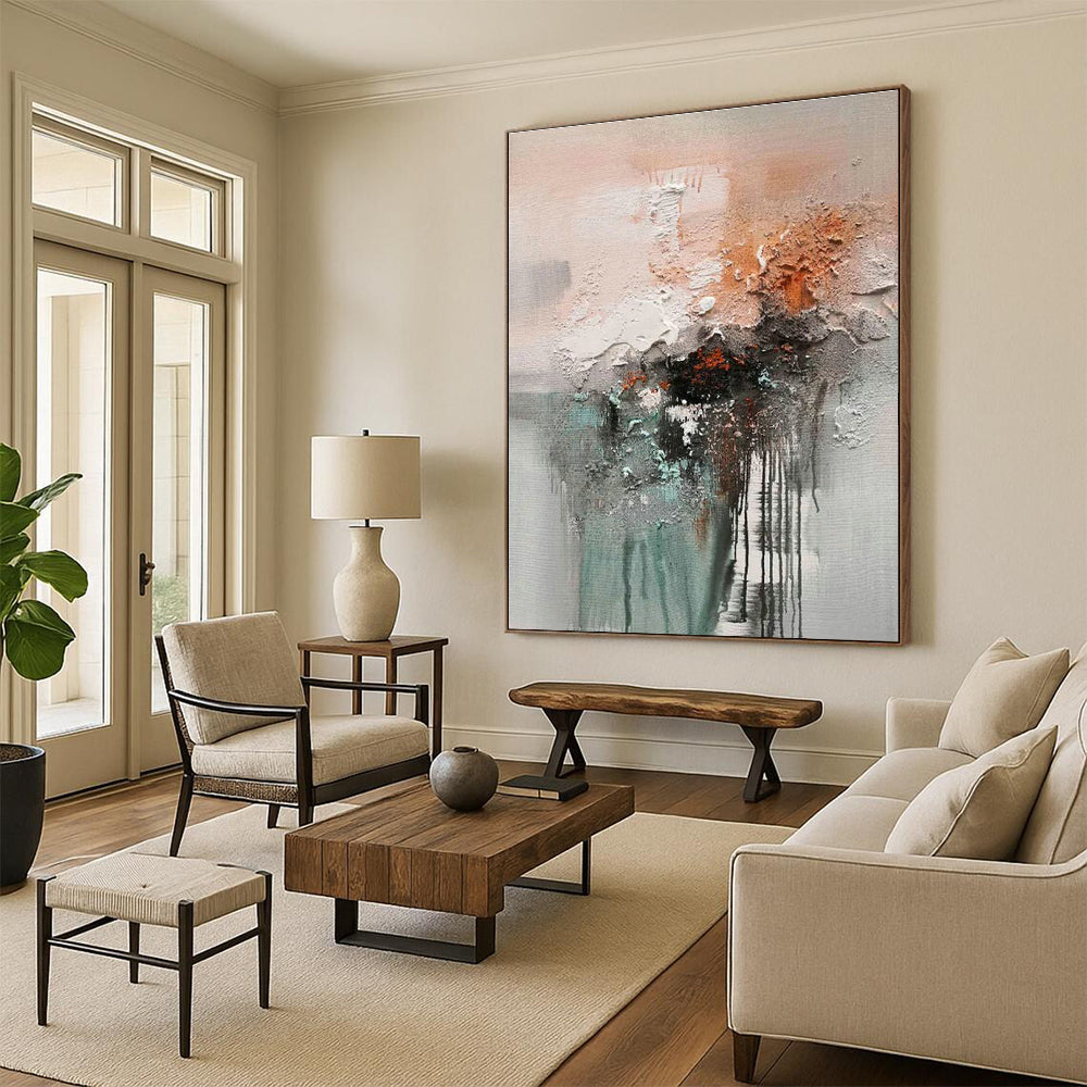 Immense Custom - Tailored Abstract Wall Art for Bedroom & Living Room DLZ2264