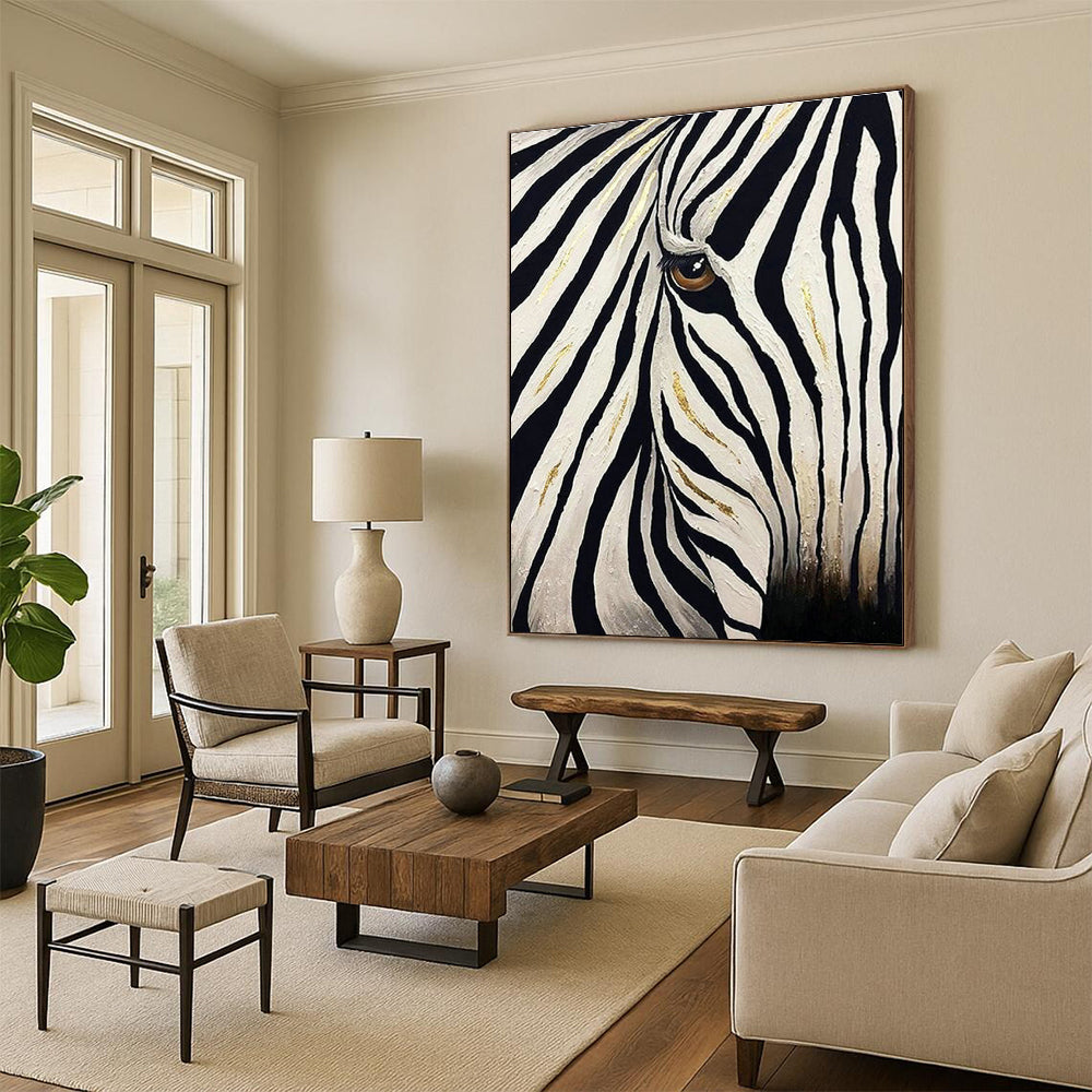 Handcrafted Abstract Wall Art Series with Temperature-Responsive Paint for Cottage Bedroom & Living Room DLZ1430