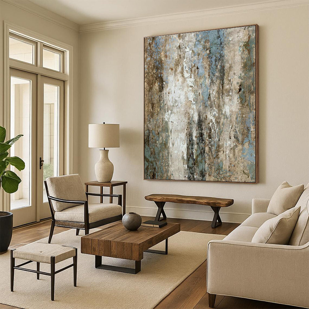 Colossal Custom - Designed Handmade Abstract Painting for Office & Hallway DLZ2231