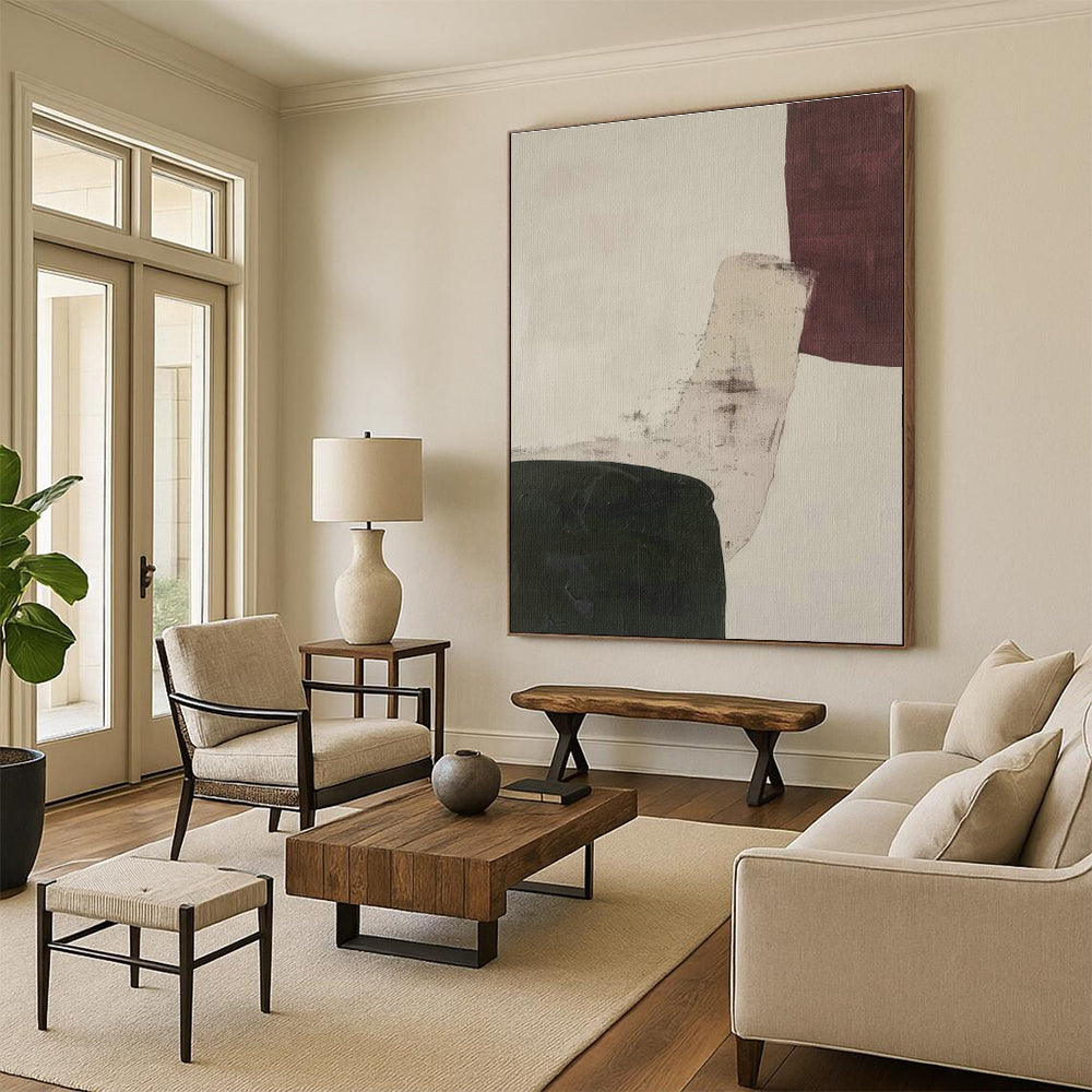 Gigantic - Proportioned Custom Abstract Paintings for Living Room Glamour DLZ0408