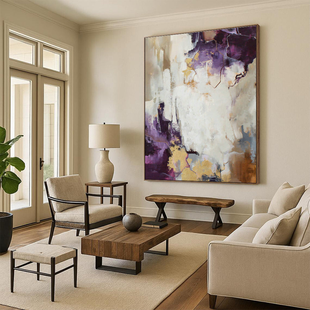 Gargantuan Custom Abstracts for Entryway Grandeur DLZ0398