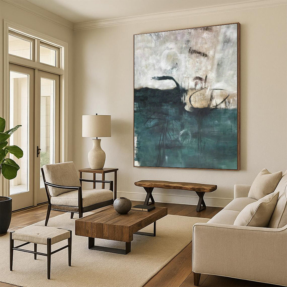 Extra - Vast, 360 - Degree View Custom Abstract Murals for Hallway Immersion DLZ0487