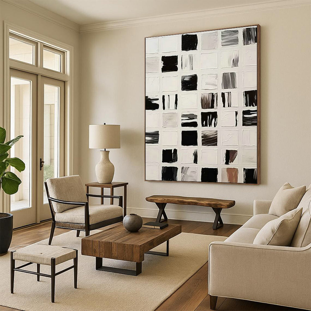 Hand-Crafted Abstract Decor for Cottage Dining Room and Entryway DLZ1521