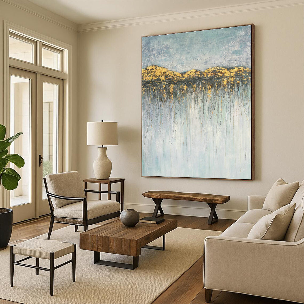 Abstract Hand - Painted Canvases for Office and Cottage Living Room DLZ0773