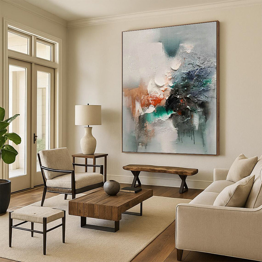 Monumental Custom - Sized Abstract Artwork for Cottage & Office DLZ2272