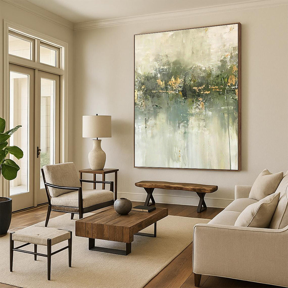 Massive Custom Abstract Paintings for Dining Room & Office Break Rooms DLZ0660