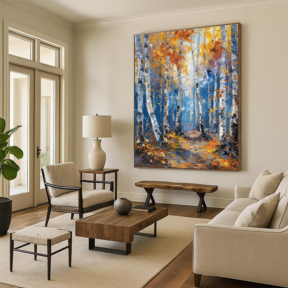 Handcrafted Abstract Wall Art Series for Cottage Bedroom & Living Room DLZ1413