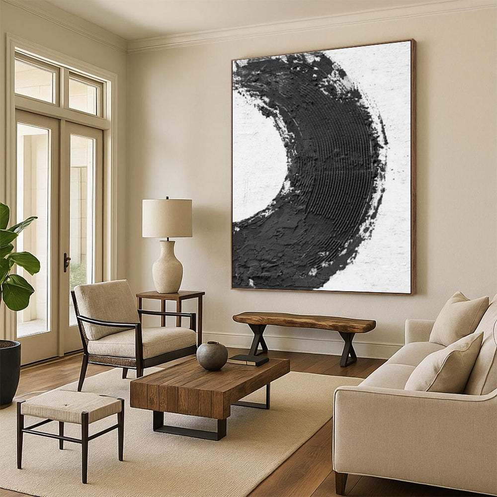 Custom Abstract Wall Decor for Dining Room Buffet & Entryway Console DLZ2375