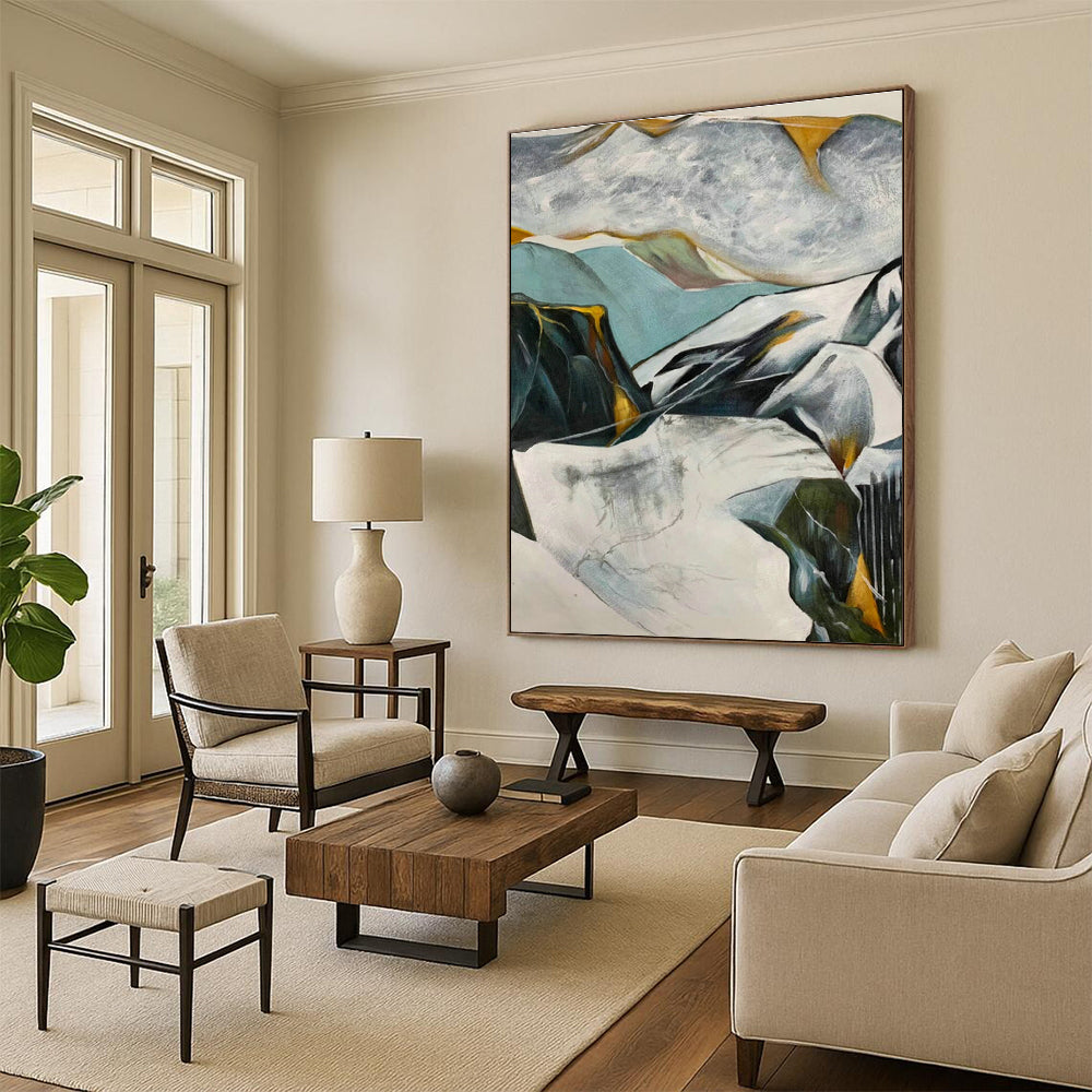 Gigantic - Ultra, Virtual - Reality - Ready Custom Abstract Art for Office Training DLZ0493
