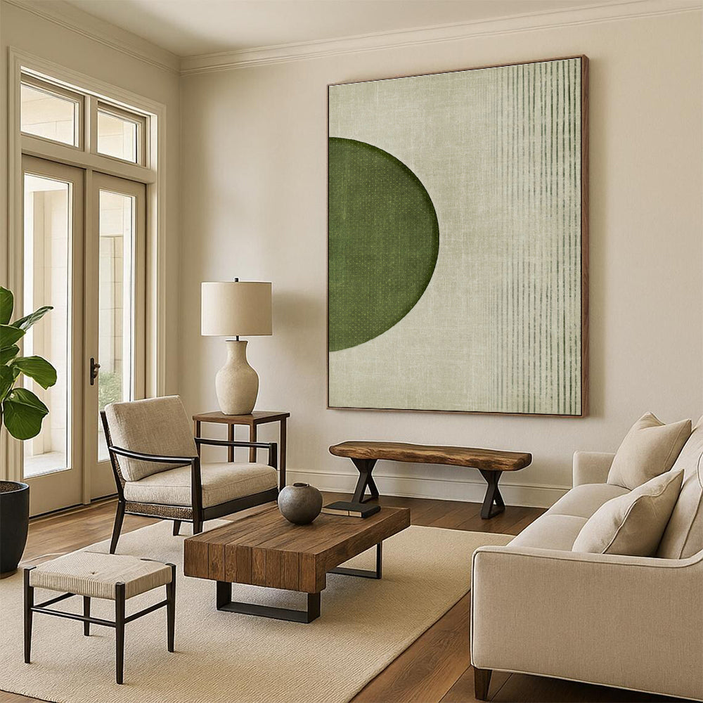Customizable Handcrafted Abstract Canvas Set for Cottage Living Room & Office DLZ1368