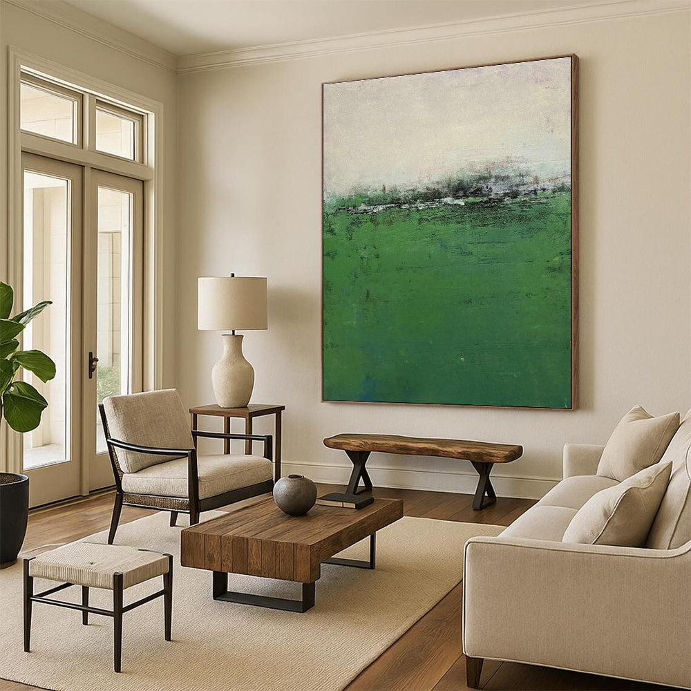 Handmade Abstract Art for Cottage Bedroom and Living Room DLZ1490