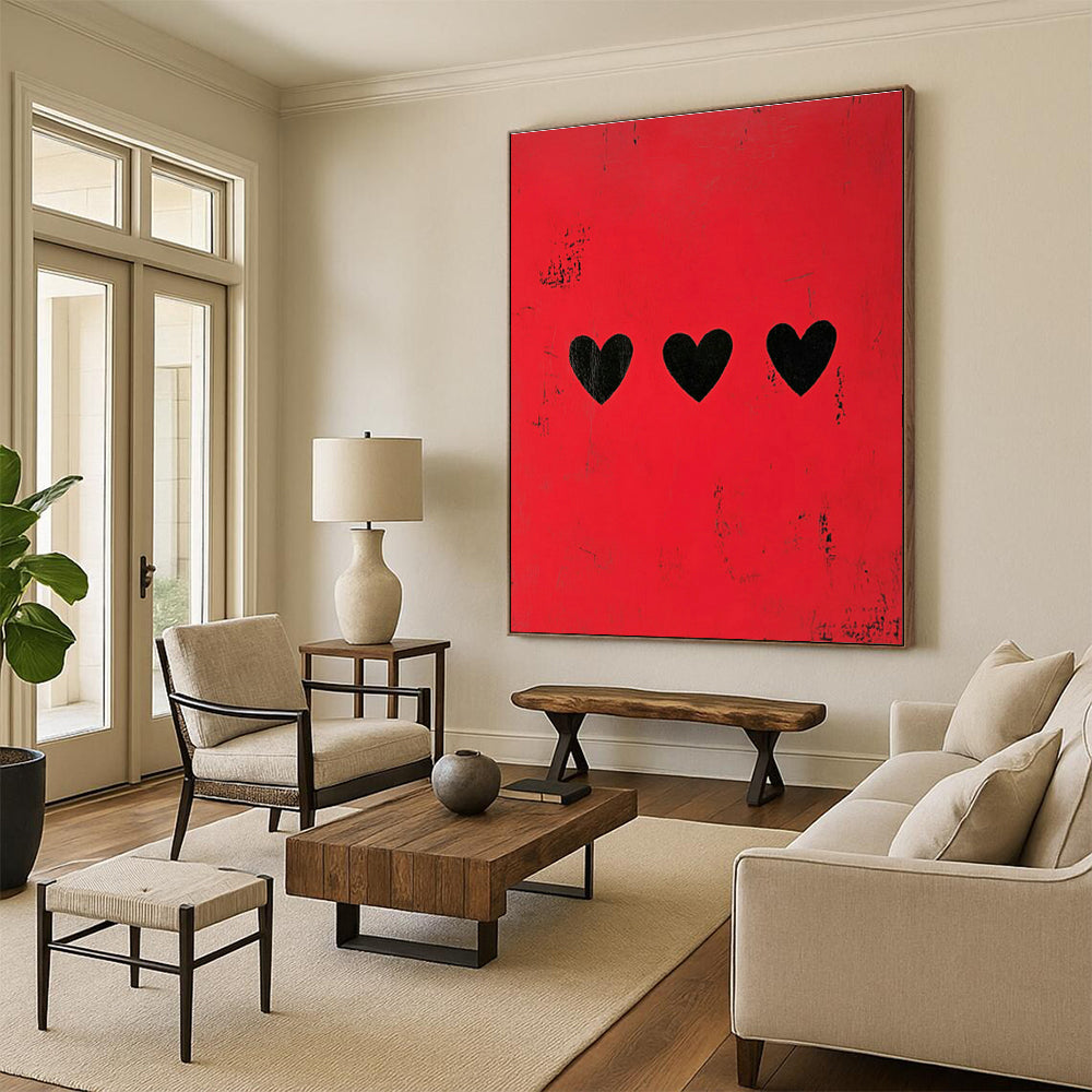 Expansive - Length Custom Abstract Panels for Hallway Drama DLZ0428