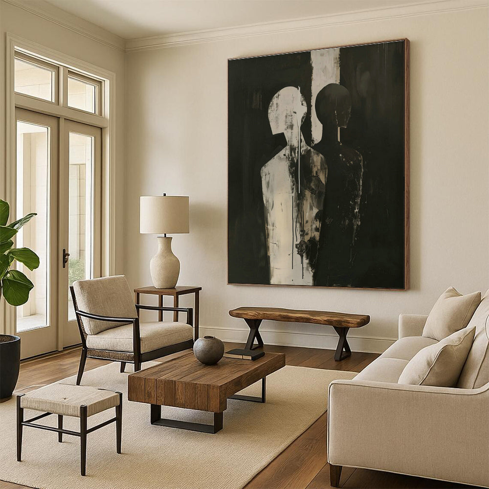 Monumental - Width Custom Abstracts for Entryway Impact DLZ0422