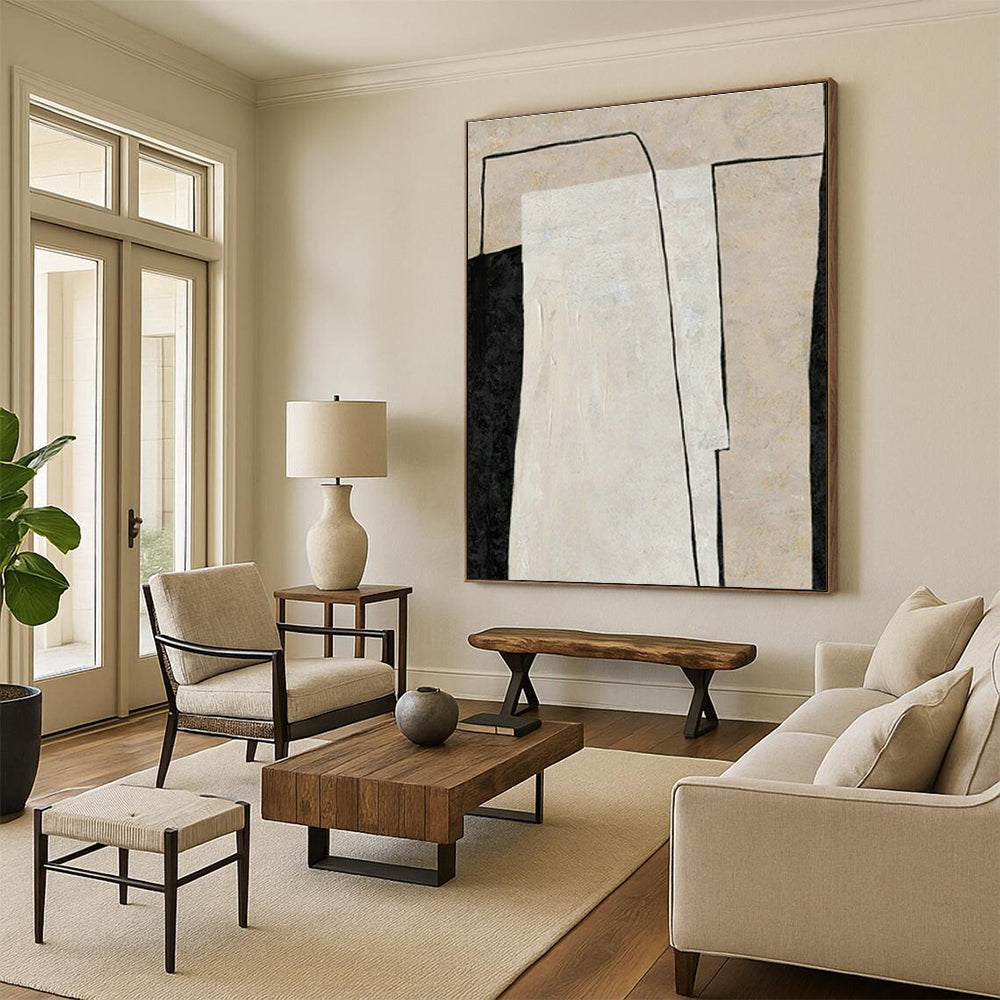 Giant, Custom - Fit Hand Painted Abstract Artwork for Office & Bedroom DLZ2041