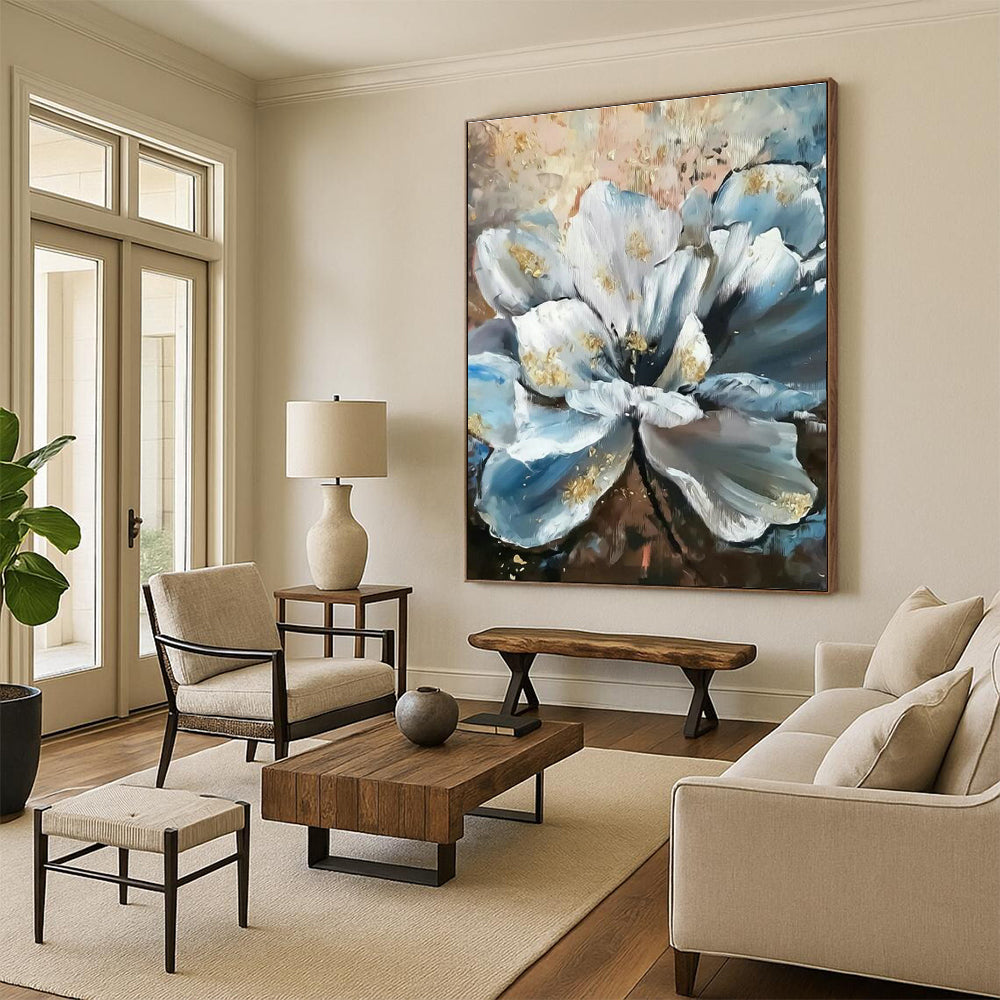 Oversized Custom Handmade Abstract Wall Art for Bedroom & Office DLZ2335