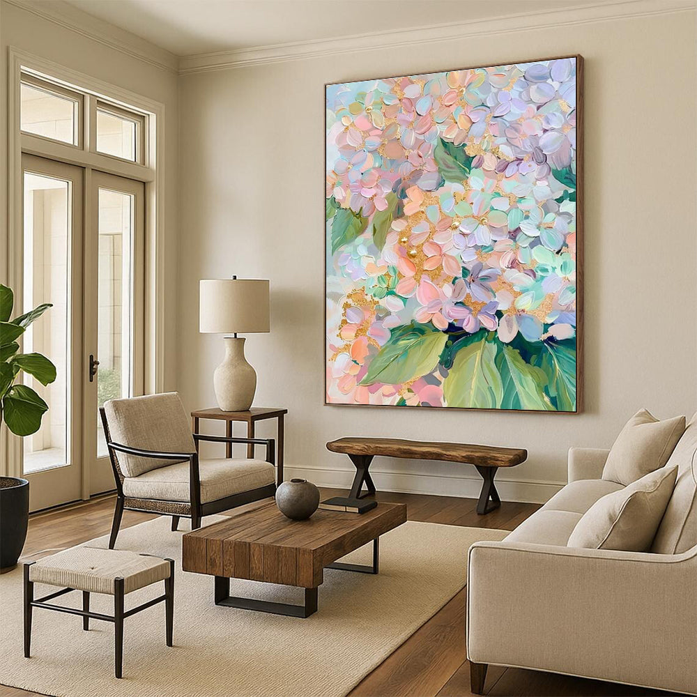Grand - Sized Custom Abstract Canvases for Cottage Office Loft Stair Treads & Bedroom Walk - in Closet Clothing Rod Ends DLZ0914