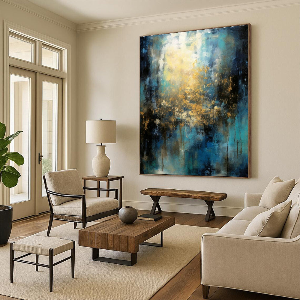 Tremendous - Span Custom Abstract Murals for Dining Room Banquet Halls & Office Training Classrooms DLZ0746