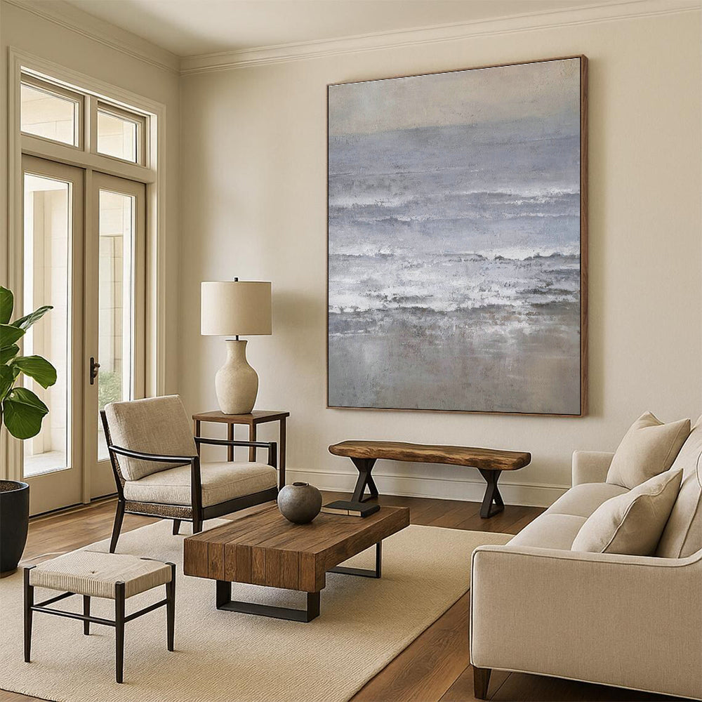 Vast Personalized Handmade Abstract Canvas for Hallway & Cottage DLZ2069