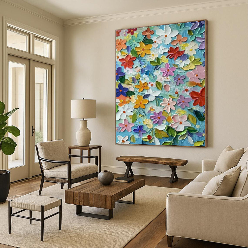 Immense Custom-Built Hand Painted Abstract Art for Living Room & Bedroom DLZ2251