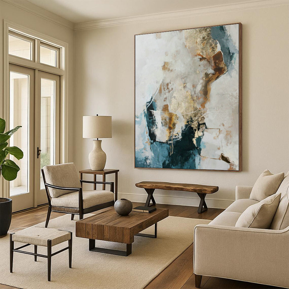 Vast Custom Abstract Canvas for Office & Bedroom DLZ1017