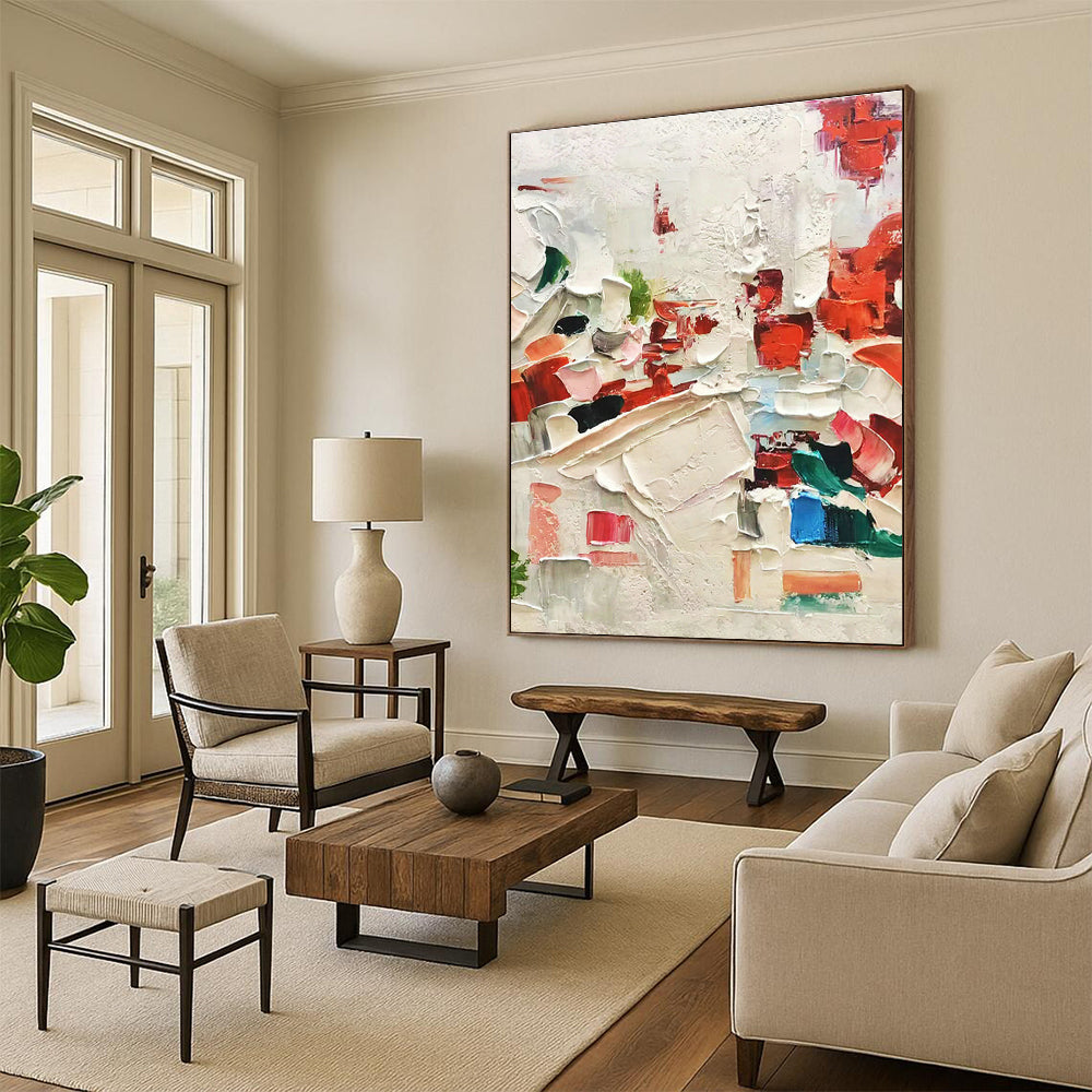 Grand-Sized Custom Abstract Wall Art for Living Room & Hallway DLZ1051